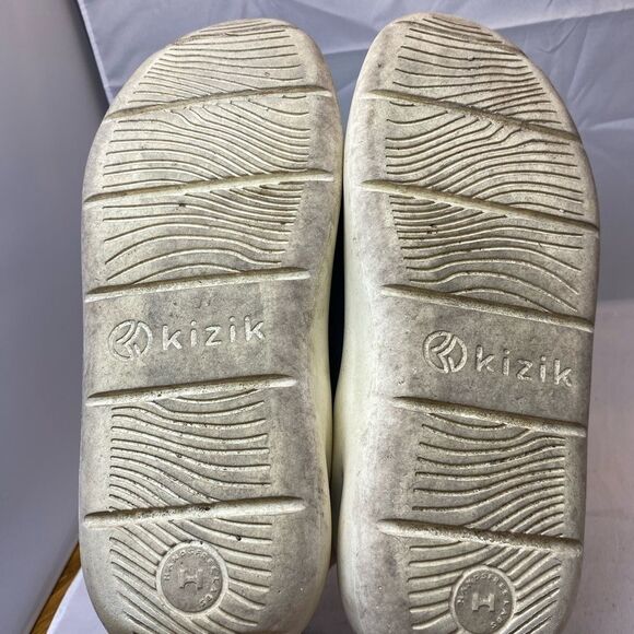 Kizik Roamer Tidepool Blue Knit Shoes Slip On Hands Free Mens Size 8 Womens 10 - Picture 4 of 7